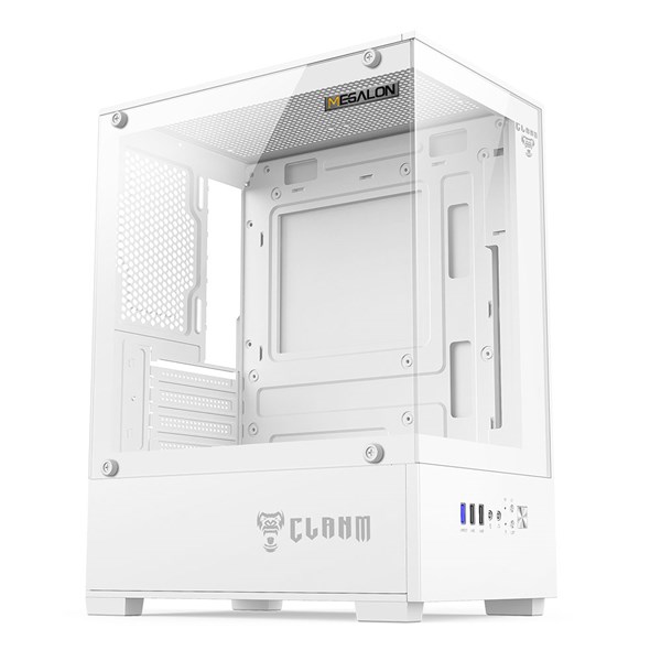 Gabinete Gamer Megalon Snow - Branco