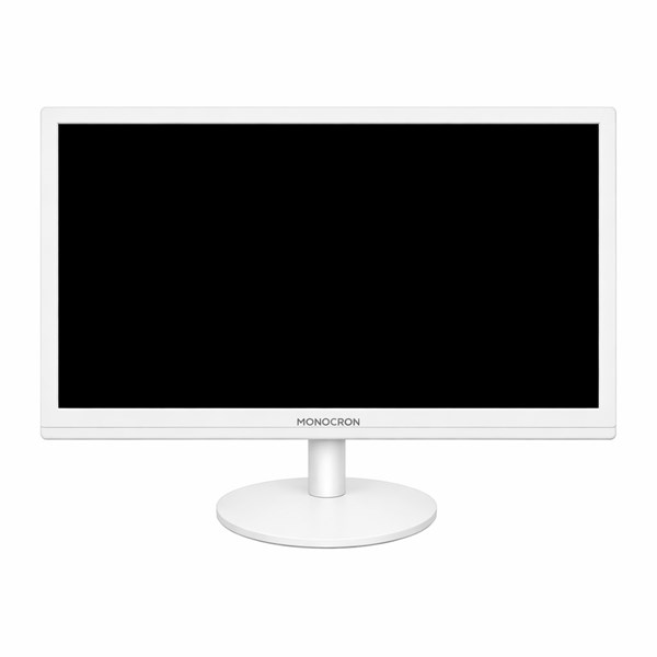 Monitor 19" Pol Full HD Monocrom MN19R1 60Hz HDMI VGA Branco