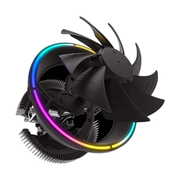 Air Cooler CPU Gamemax 127x82mm Gamma 200 LED RGB Auto