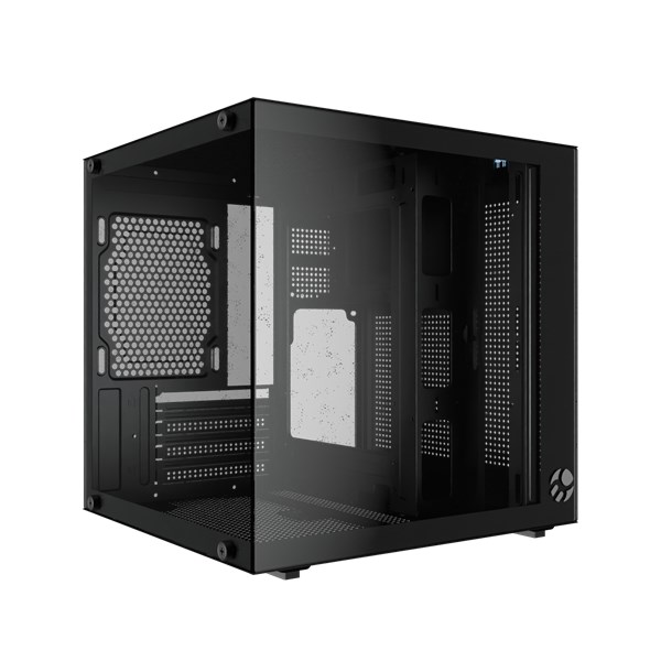Gabinete Aquário Bluecase Life Preto Vidro Micro-ATX Mini-ATX