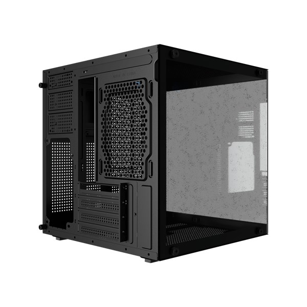 Gabinete Aquário Bluecase Life Preto Vidro Micro-ATX Mini-ATX