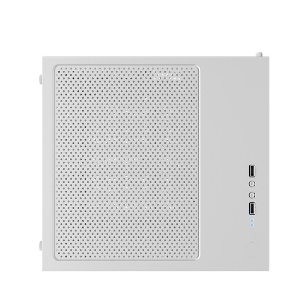 Gabinete Aquário Bluecase Life Branco Vidro Micro-ATX Mini-ATX
