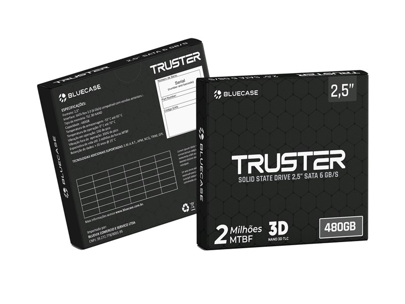 SSD 120GB Truster Bluecase SATA III 2,5" BS3S20/120G