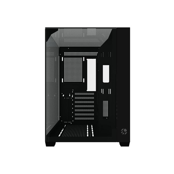 Gabinete Aquário Bluecase Grand Tokyo Preto BG-058GRB E-ATX ATX Micro-ATX USB-C