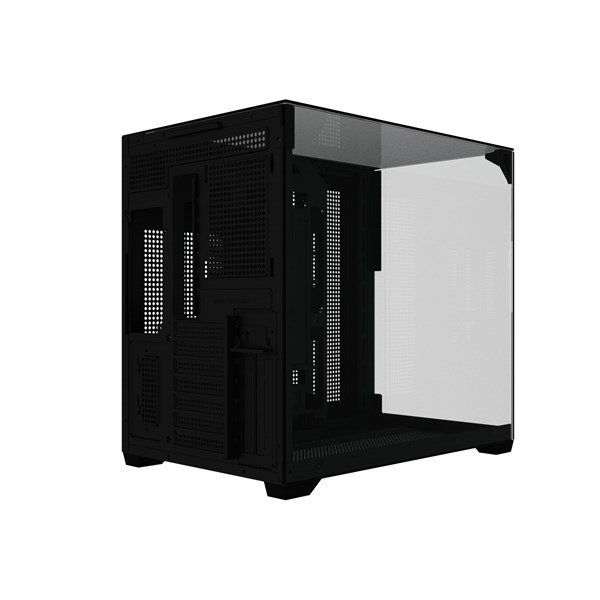 Gabinete Aquário Bluecase Grand Tokyo Preto BG-058GRB E-ATX ATX Micro-ATX USB-C