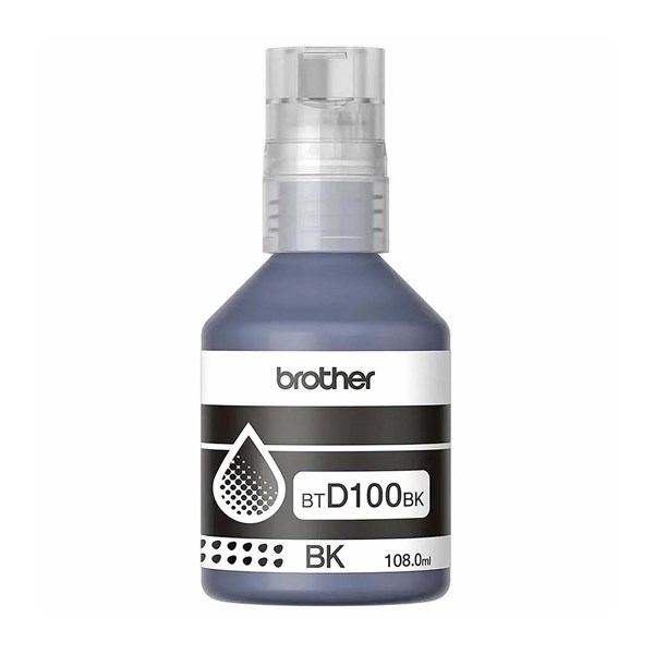Refil Brother D100 BTD6100BK TD100BK BT-D100 Preto Original