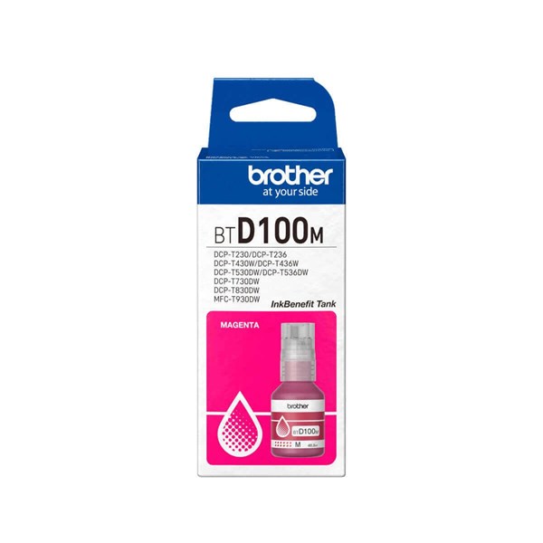 Refil Brother D100 BTD100M BT-D100 Magenta Original