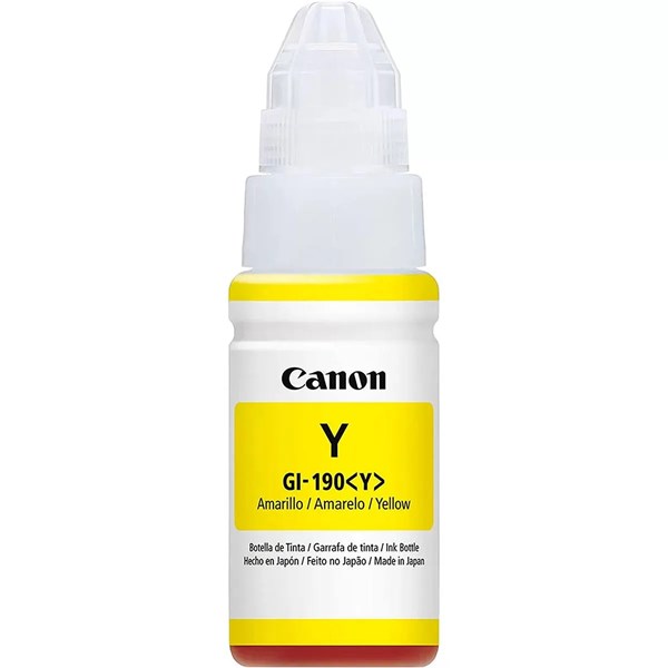 Refil Canon 190 GI-190 GI-190Y Amarelo 70ml