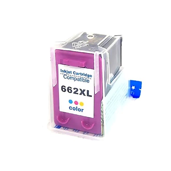 Cartucho Compatível com HP 662XL 662 Colorido Microjet 14ml