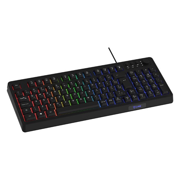 Teclado Gamer 85% Zenn Backlight Led Rainbow Clanm