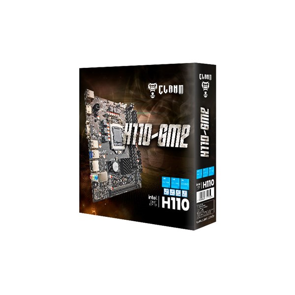Placa Mãe H110-GM2 LGA1151 DDR4 M.2 Clanm
