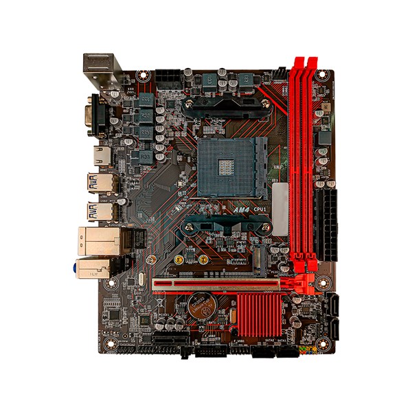 Placa Mãe A520M Titanium AM4 DDR4 M.2 NVMe Clanm