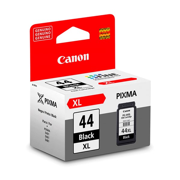 Cartucho de Tinta Canon PG-44 PG44XL Preto Original 15ml