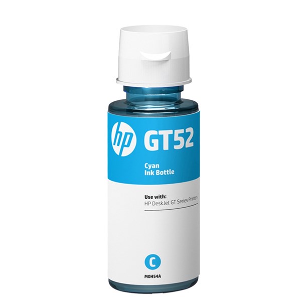 Refil de Tinta HP GT52 M0H54AL Ciano Original