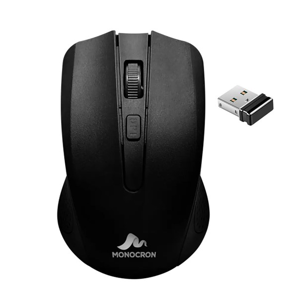 Mouse Wireless MN4W310 Preto Monocron