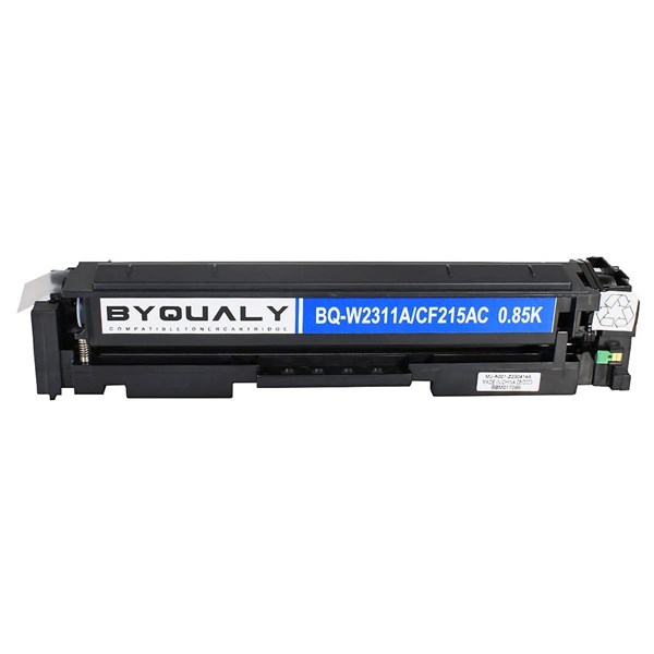 Toner Compatível com HP W2311A CF215A Ciano Byqualy 0,85K