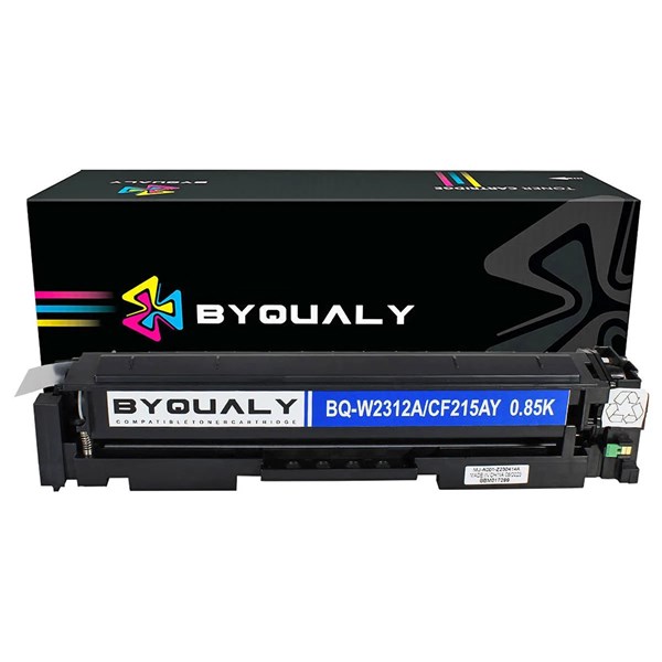 Toner Compatível com HP W2312A CF215A Amarelo Byqualy 0.85k