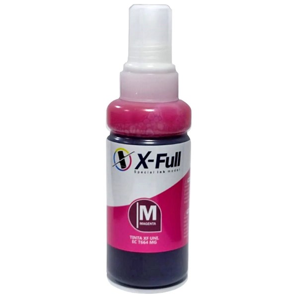 Refil Tinta Compatível com Epson T664 774 Magenta X-Full 100ml