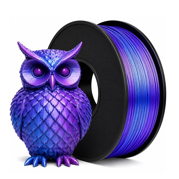 Filamento PLA Silk Azul/Roxo 1KG 1.75MM Masterprint