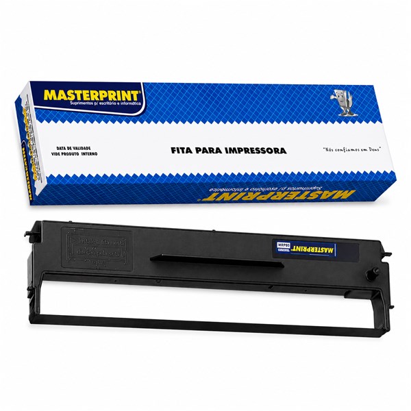 Fita Matricial Compativel LX 350 LX 300+ LX300+2 - 13mmX12m Preta - Masterprint