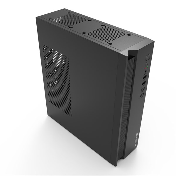 Gabinete Slim com Fonte TFX 200W SlimDesk TFX BG-2005 Preto Bluecase - USB 3.0 MATX