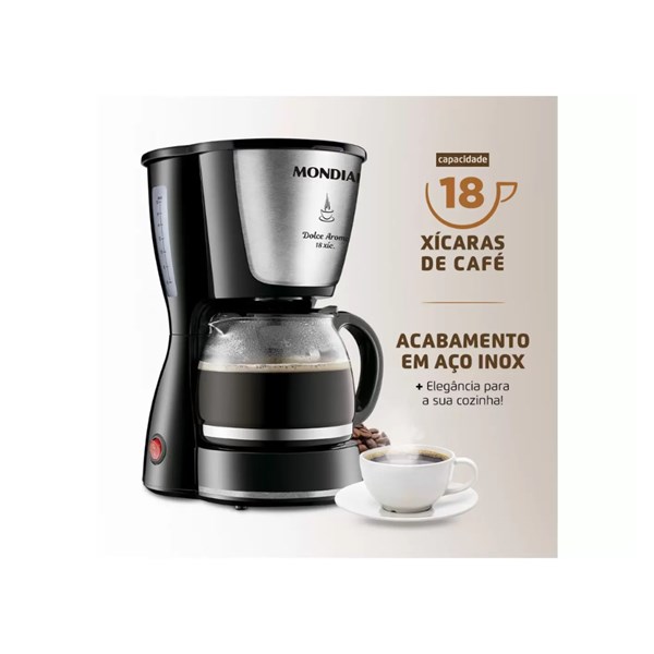 Cafeteira Elétrica Mondial Bella Arome c-30 110v 18x