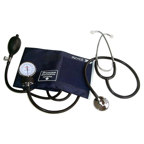 KIT APARELHO DE PRESSAO E ESTETO SOLIDOR