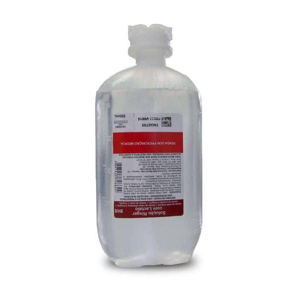 SOLUÇÃO RINGER C/ LACTADO 500ML FRASCO FARMACE