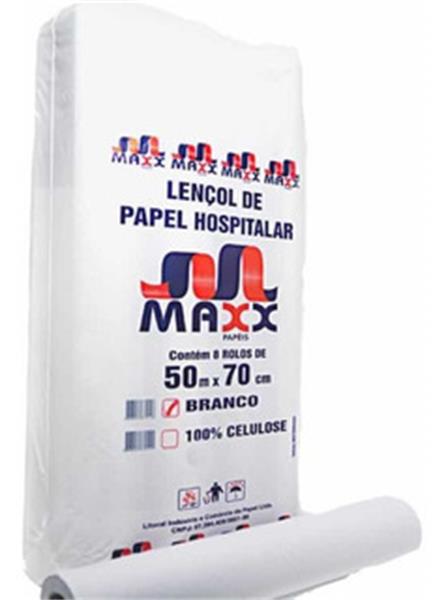LENCOL HOSPITALAR 50X70 EXTRA BRANCO UN MAXX