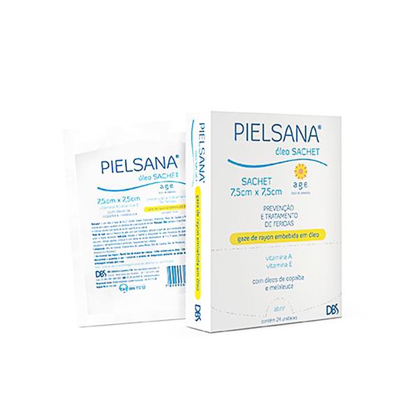 PIELSANA SACHET GAZE DE RAYON 7,5X7,5 3ML