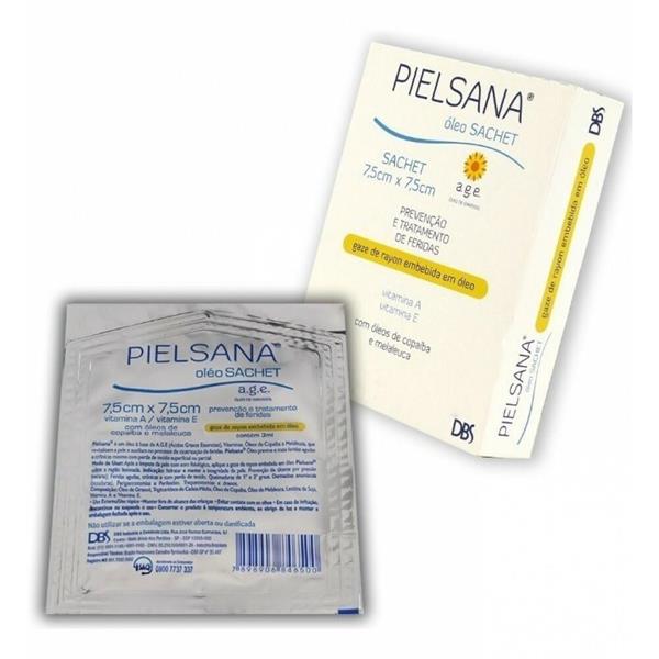 PIELSANA SACHET GAZE DE RAYON 7,5X15 C/5ML