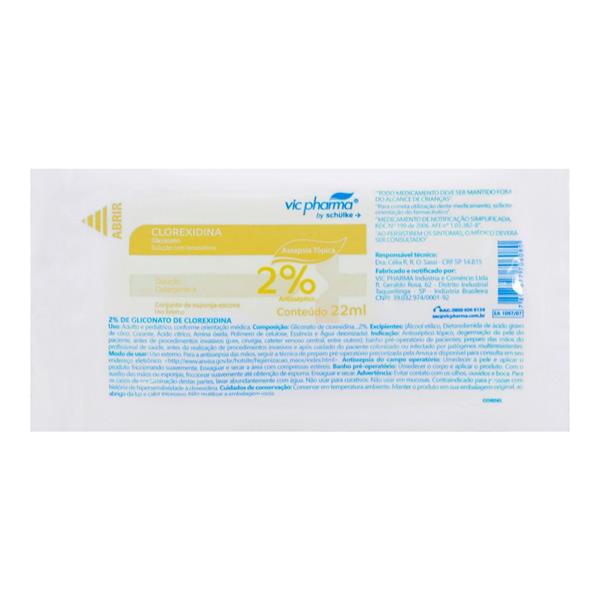 ESCOVA CLOREXIDINA 2% DEGERMANTE  22ML