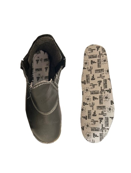 Bota Bidensidade Elástico Bico De Aço Preto - Cabritos da Floresta | CA- 48222