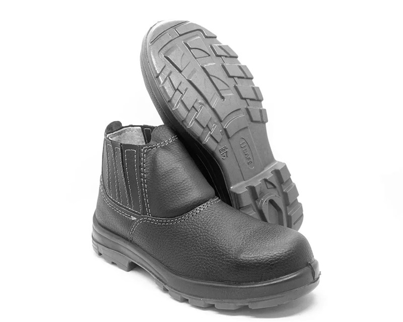 Bota de Elástico Lateral Usafe Bico De Aço - Bracol | CA- 28511