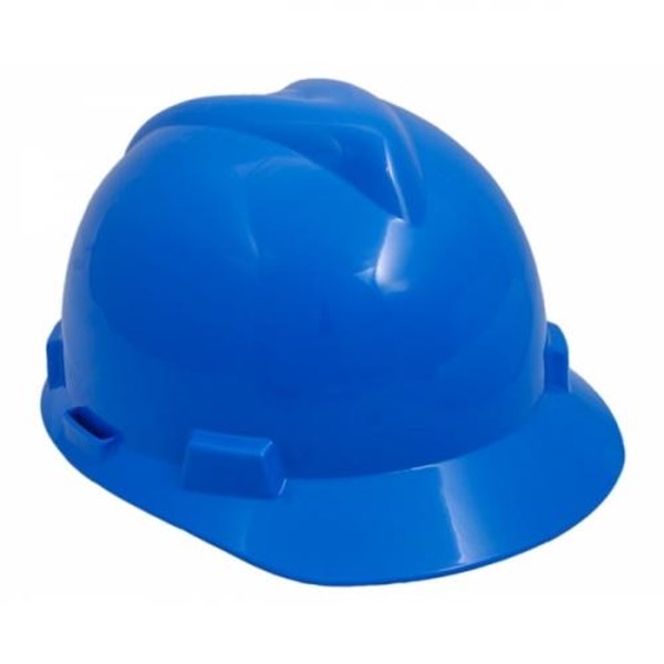 Capacete Aba Frontal Com Jugular Classe B  V-Gard 311313 Azul - MSA | CA-  498