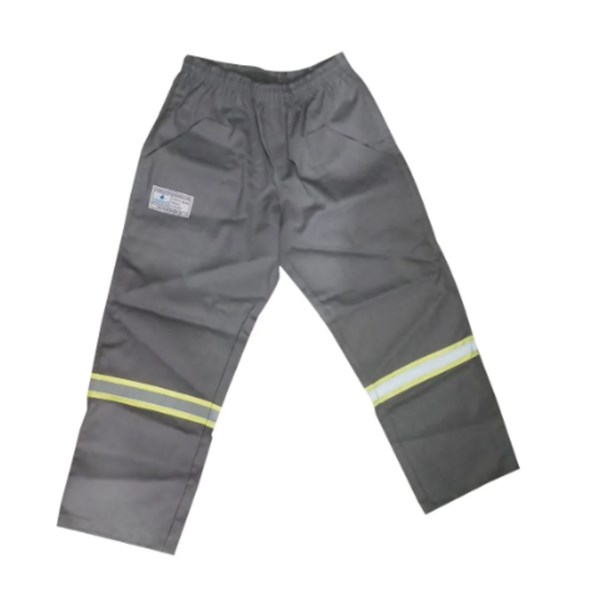 Calça Retardante A Chamas Nr10 C/Refletivo Aberto Cinza - Vitória Martins | CA- 31524