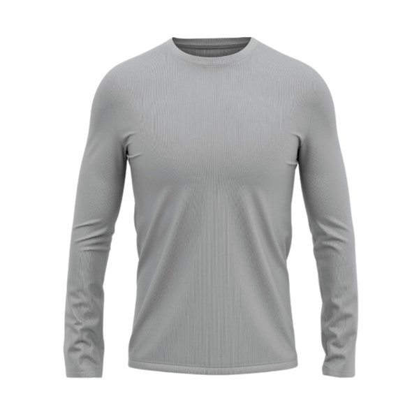 Camisa Manga Longa Com Proteção Uv Poliéster Cinza - Fortaleza EPI