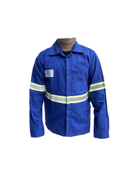Camisa Retardante A Chamas Conf. Nr10 Azul  – Vitória Martins | CA-  31525