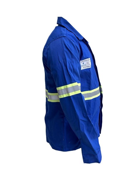 Camisa Retardante A Chamas Conf. Nr10 Azul  – Vitória Martins | CA-  31525