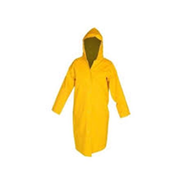Capa De Chuva Pvc Forrado Amarelo – Plastcor | CA- 36254
