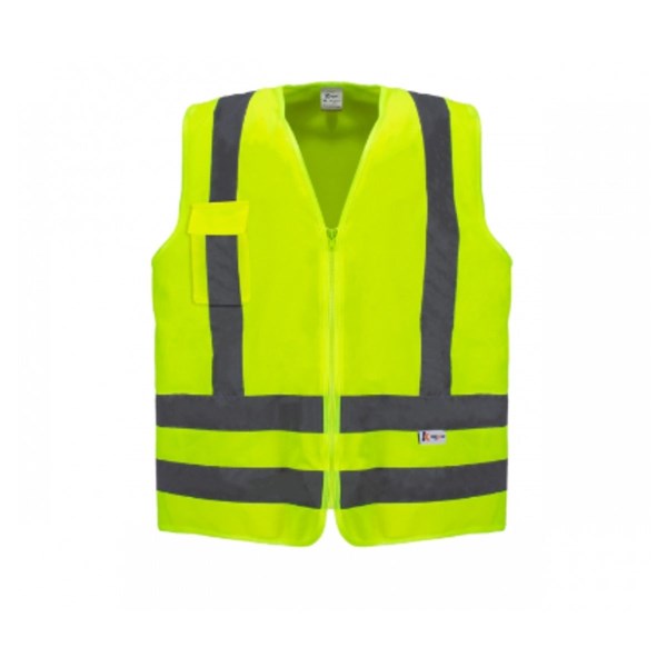 Colete Com 1 Bolso - Kalipso - Amarelo Fluorescente