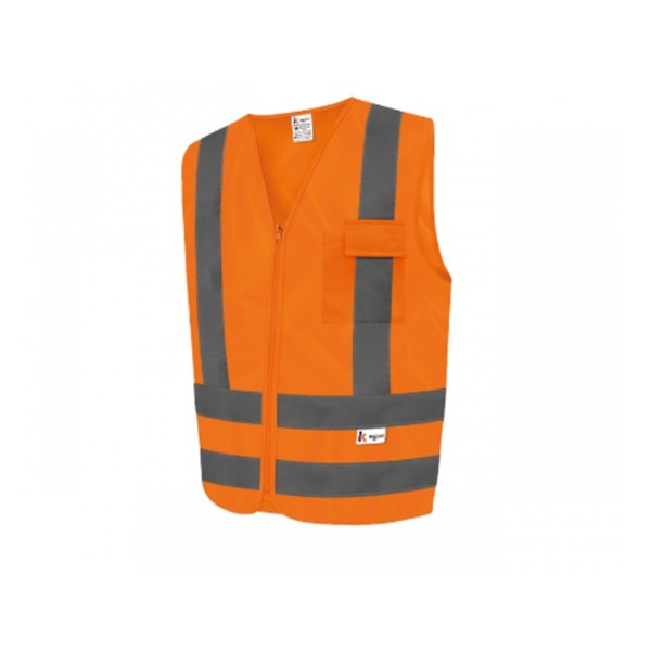 Colete Com 1 Bolso - Kalipso - Laranja