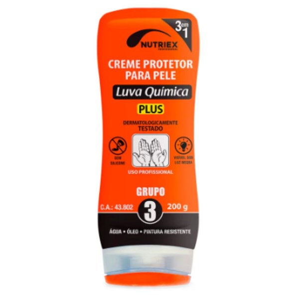 Creme Protetor P/ Pele Grupo 3 Bisnaga 200g - Nutriex | CA-  43802