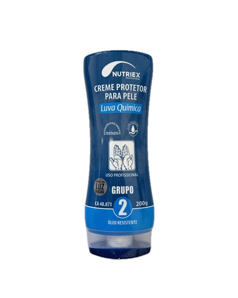 Creme Protetor Para A Pele Luva Química Grupo 2 Profissional 200g – Nutriex | CA- 48873