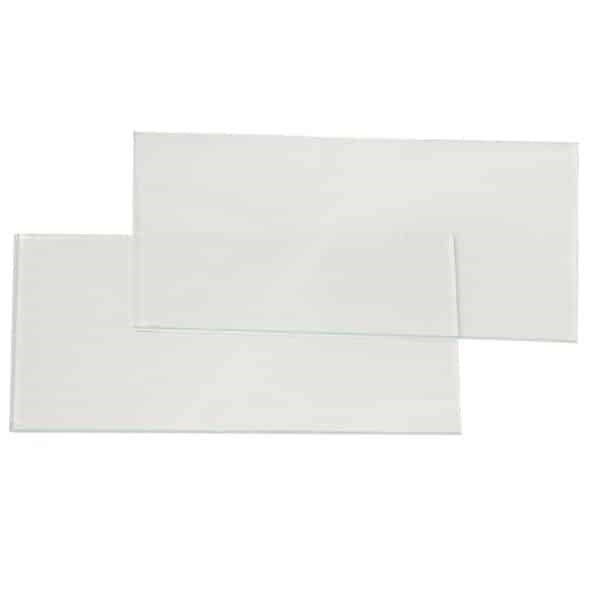 Lente Incolor Retangular Vidro 50 Mm X 105 Mm X 3 Mm - Vidrope