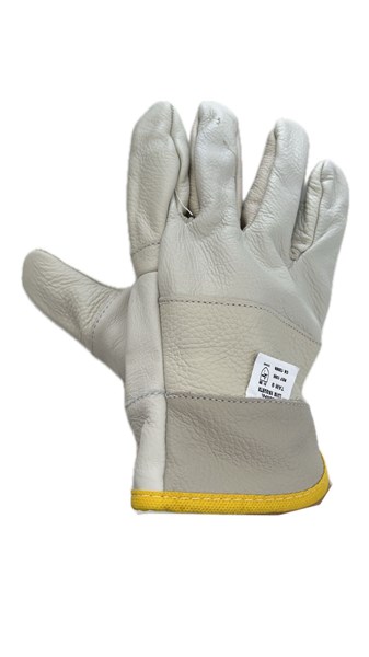 Luva Vaqueta Petroleira Cor Reforço Palma Ref.1305 - Incompel | CA- 12059