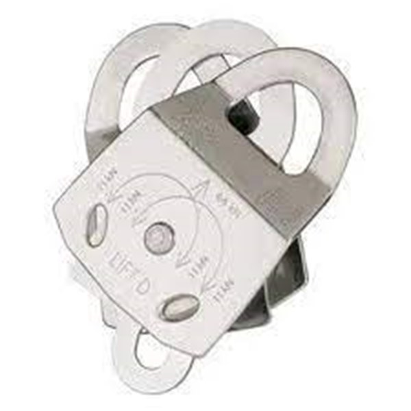 Polia Dupla Aço Inox Lift D - Ultra Safe