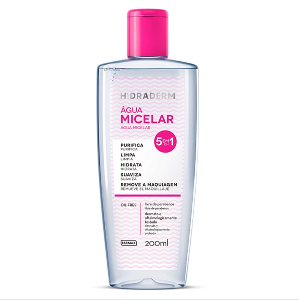 AGUA MICELAR 200ML HIDRADERM