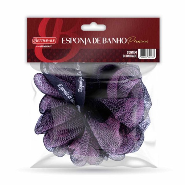 ESPONJA PARA BANHO NYLON PREMIUM UN