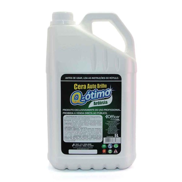 CERA AUTOBRILHO ARDOSIA VERDE 5L Q OTIMO